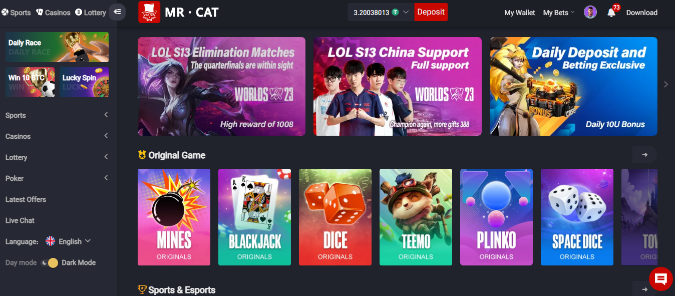 MRCAT,mr. cat,CAT88,chơi điện tử esport,cá cược bóng đá,đá gà online,poker online,cá cược esports,Nhà cái uy tín